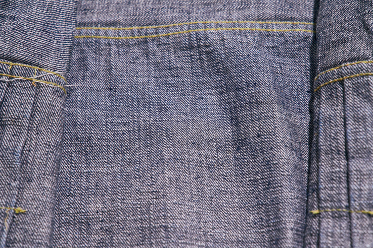 S101AX-SAKURA 18oz藍+桜Gジャン