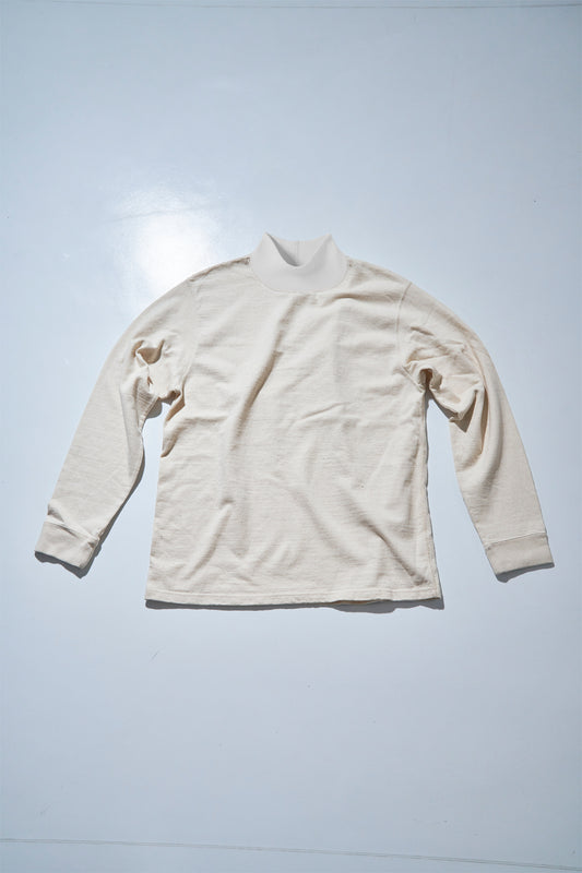 SJSLT-SC02 LS (和綿モックネックTシャツ)