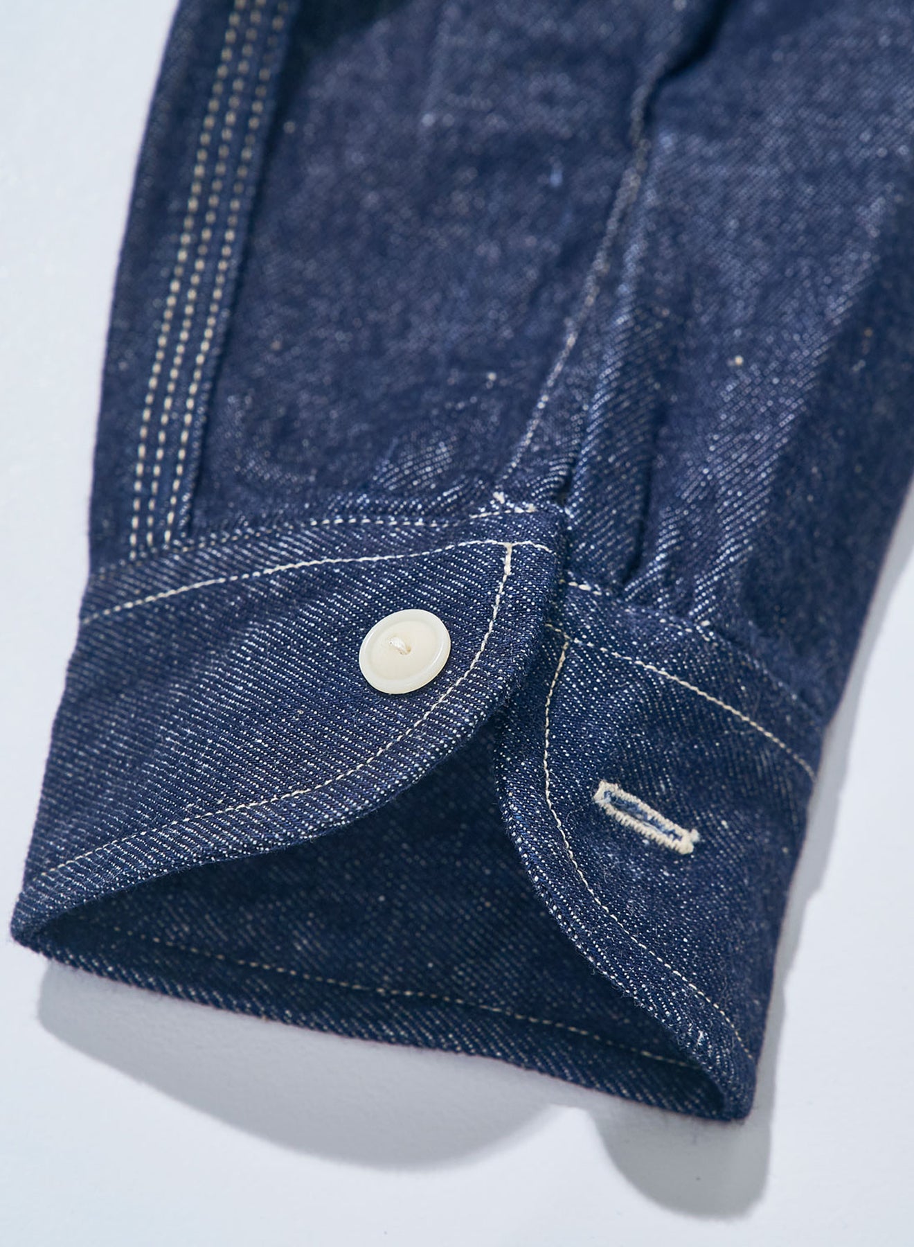 SJWS-SC01 (Samurai Cotton Indigo Denim Shirt)