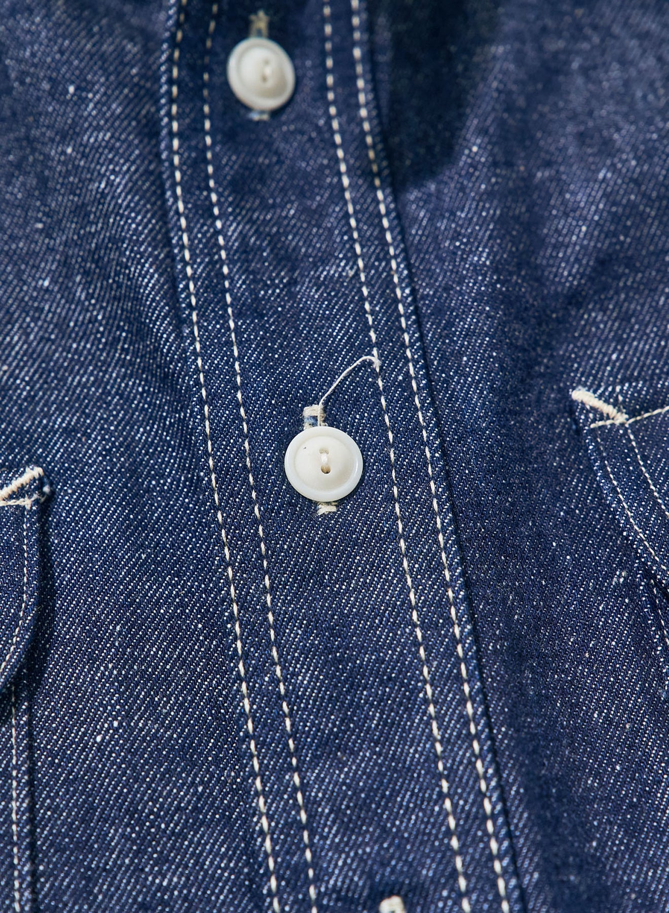 SJWS-SC01 (Samurai Cotton Indigo Denim Shirt)
