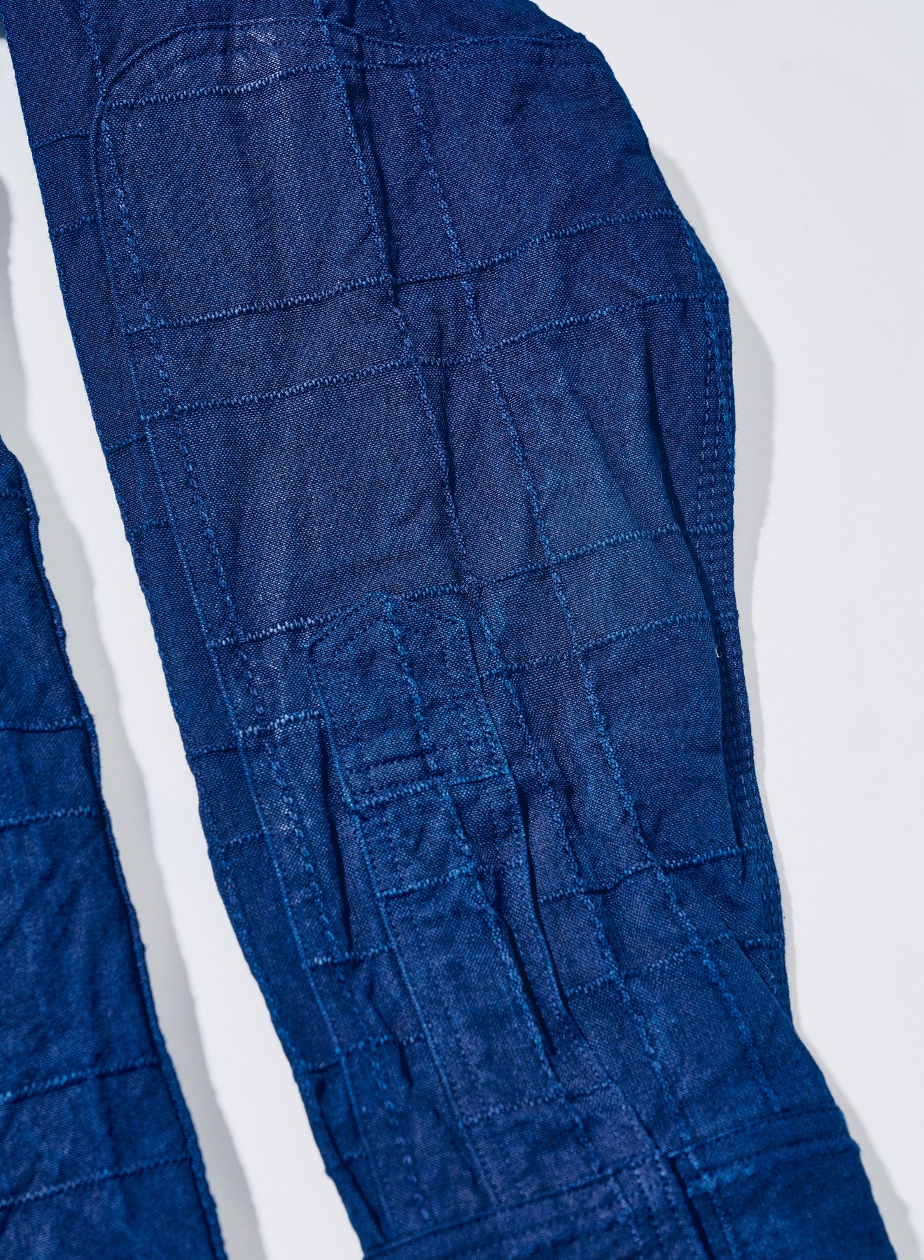 SSS26-ARS (Indigo Sashiko Lattice Dobby Work Shirt )