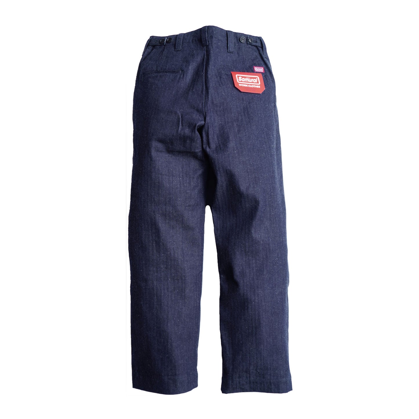 SWC600C-HBII　13oz へリンボン　ワイドトラウザーズ