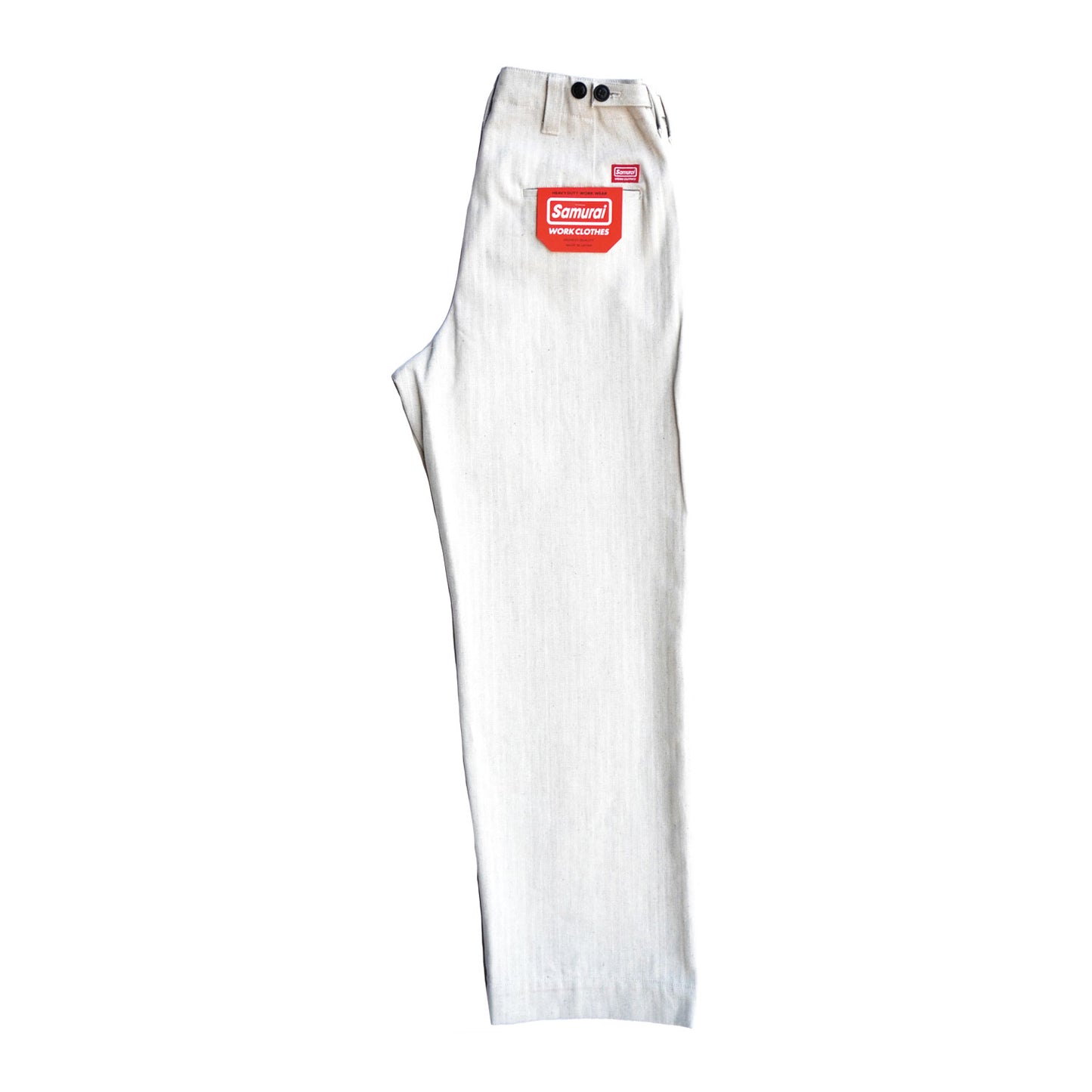 SWC600C-HBII　13oz へリンボン　ワイドトラウザーズ