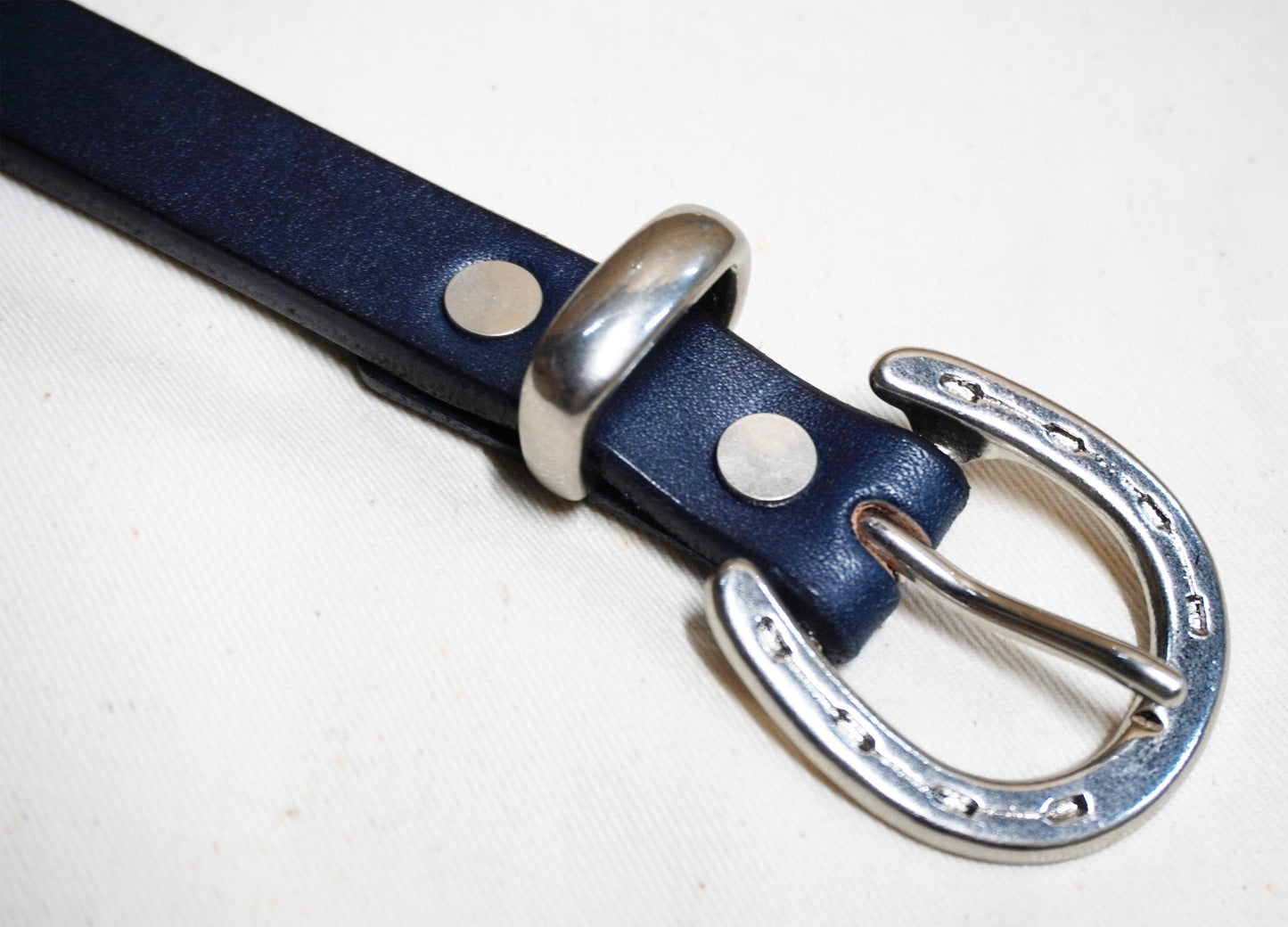 A501-AI Indigo narrow belt