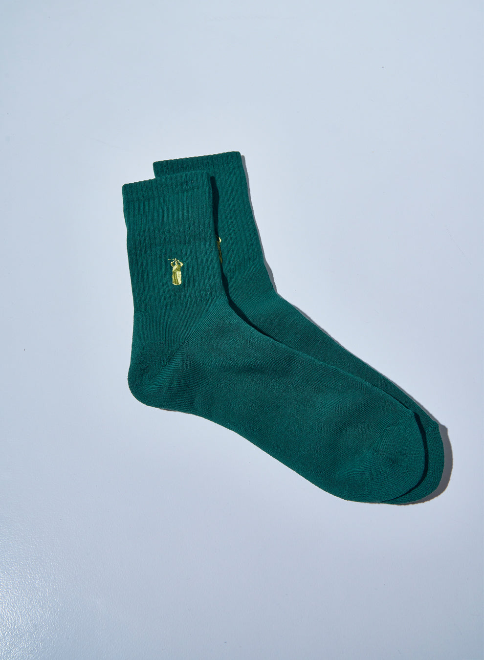 SJKS24-ORG 刺繍オーガニックコットンソックス