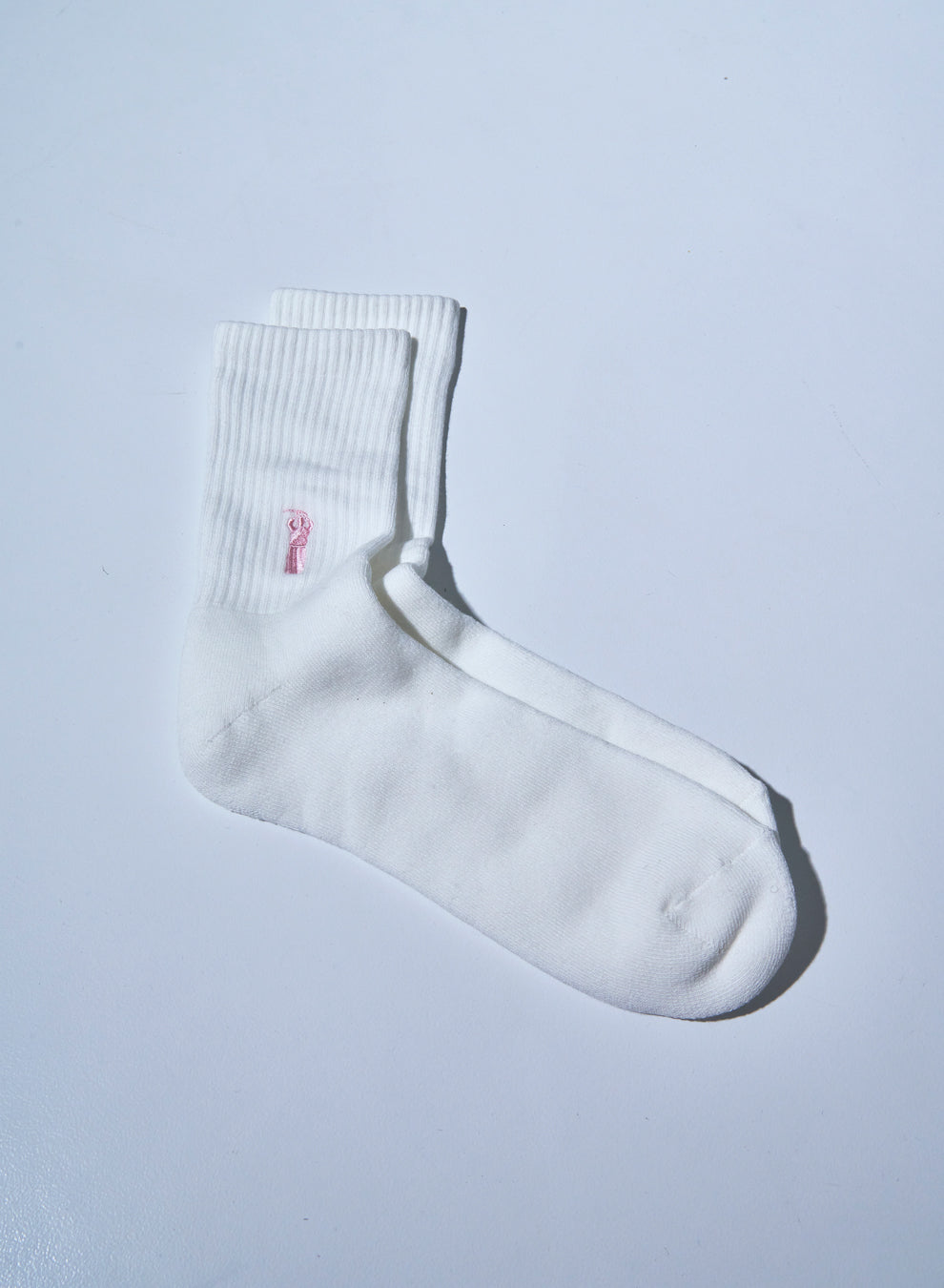 SJKS24-ORG 刺繍オーガニックコットンソックス