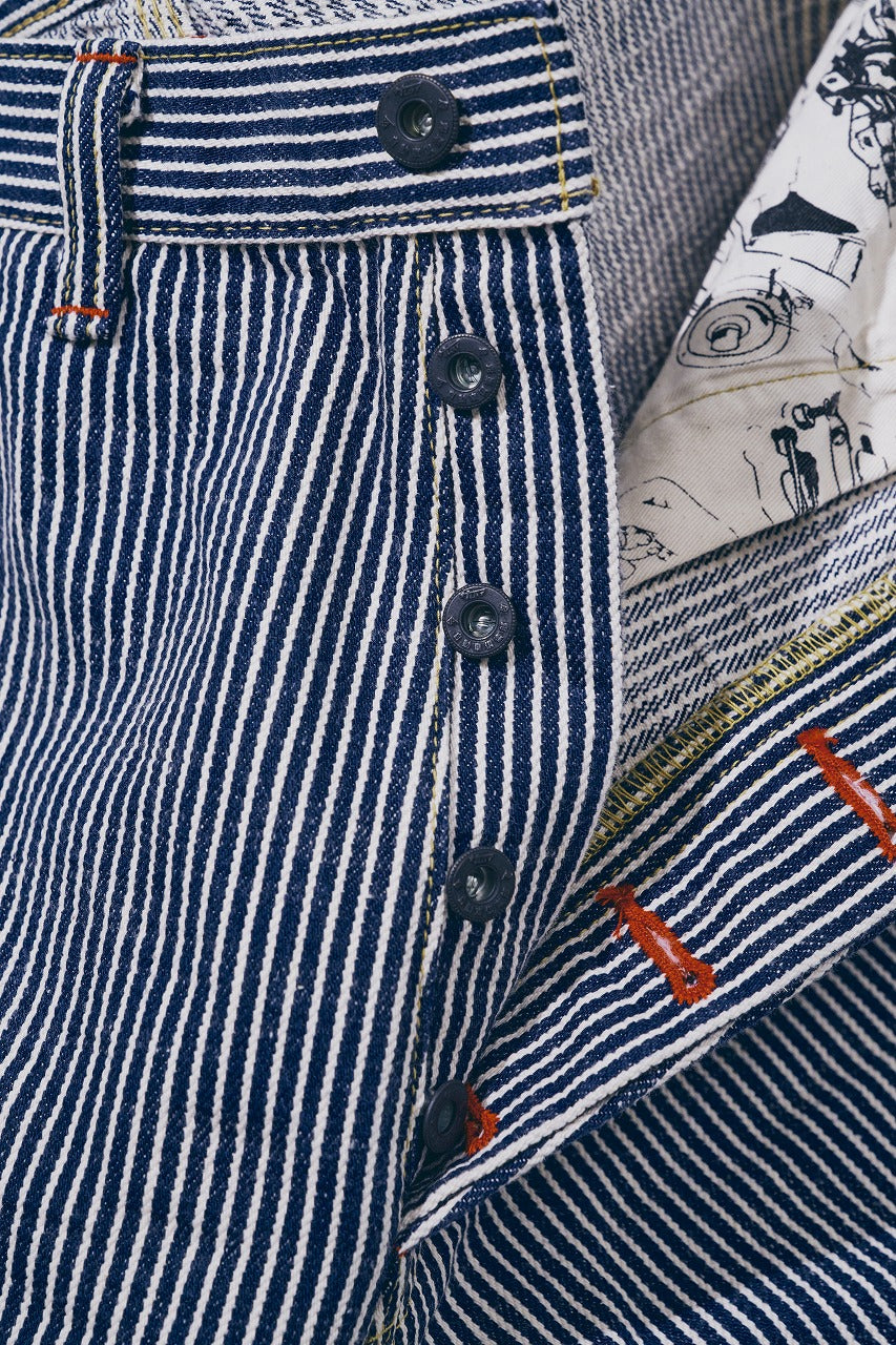 SM810DX-HC (17oz Hickory Denim Work Pants)