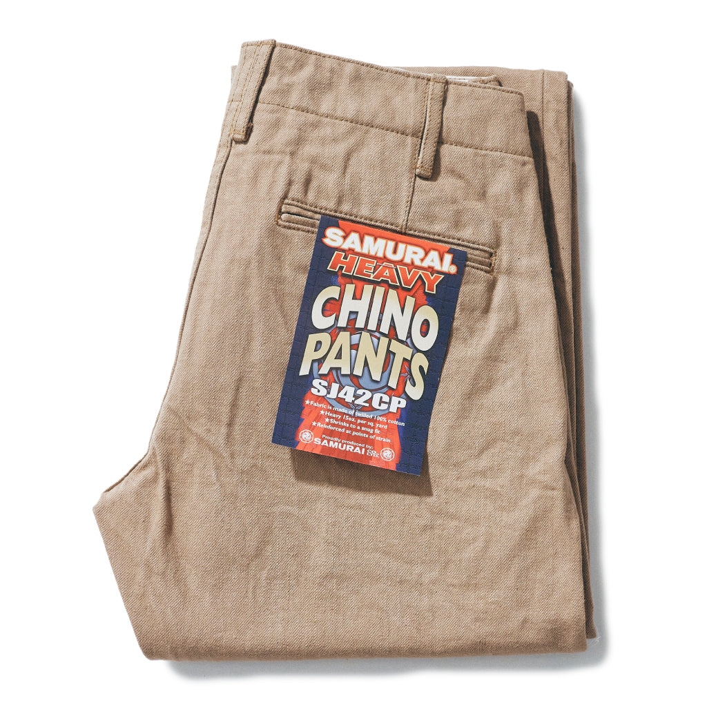 SJ42CP  Heavy Chino Trousers